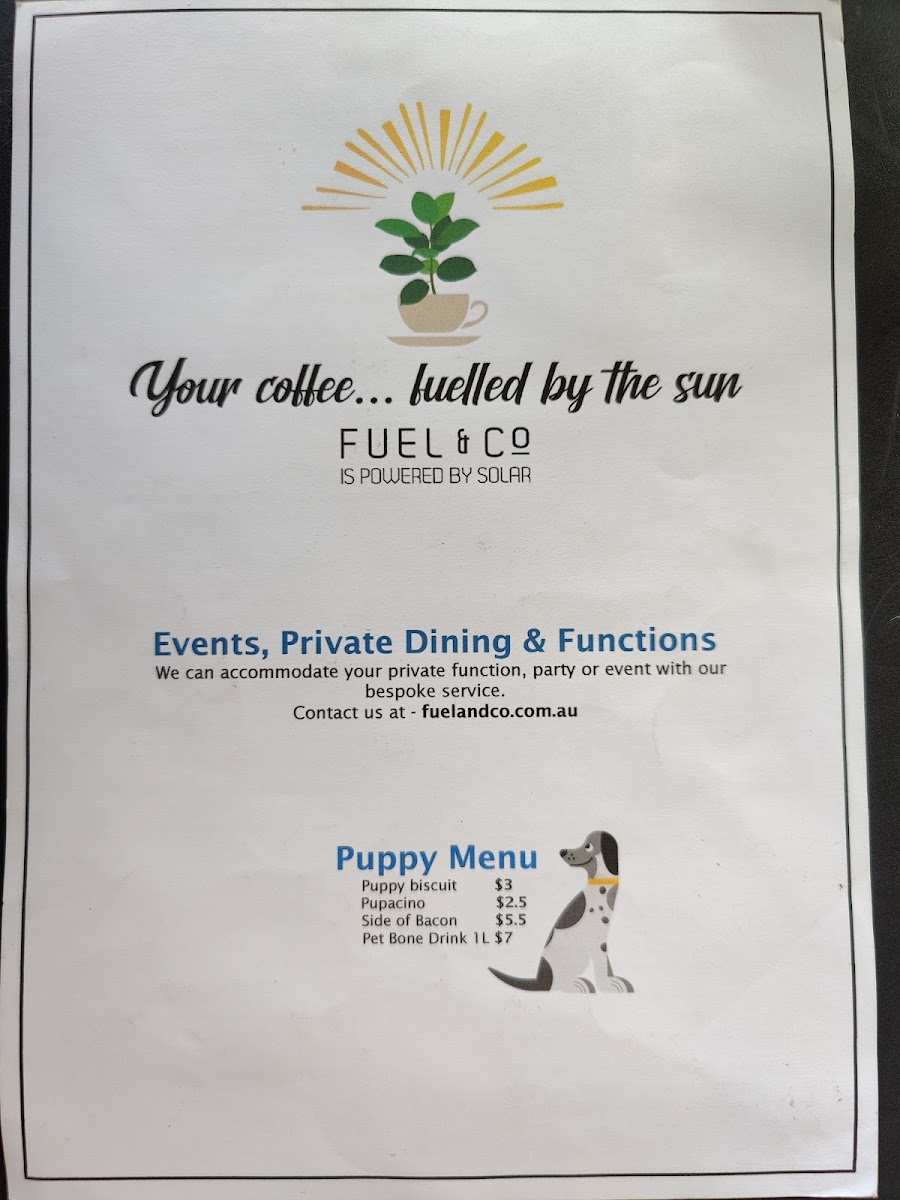 Menu - Fuel & Co photo 8