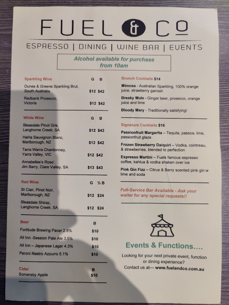 Menu - Fuel & Co photo 9